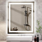 30X36 LED Bathroom Mirror with Lights, Anti-Fog, Dimmable, Backlit + Front Lit, Smart Bathroom Vanity Mirror, Memory Function, Shatterproof, Tempered Glass (Horizontal/Vertical)