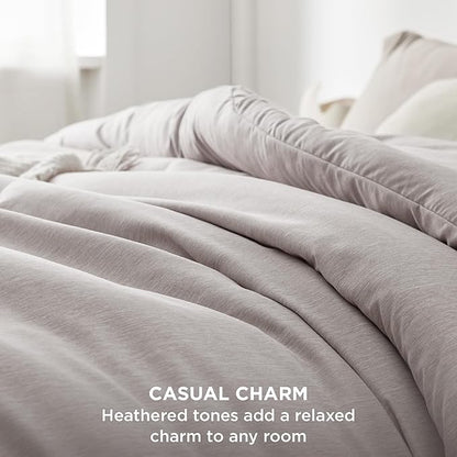 Bedsure California King Comforter Set - Soft Microfiber Bedding for All Seasons, 3 Pieces, 1 Comforter 104"x96" and 2 Pillow Shams 20"x36"+2"