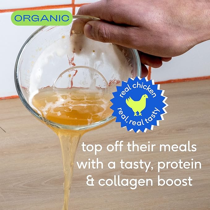 Native Pet, Dogs & Cat Broth Bundle | Chicken & Beef Flavored | Dog Food Topper for Picky Eater | Dog Gravy & Dog Bone Broth Powder-Mewly Pet