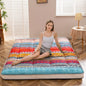 MAXYOYO Full Size Futon Floor Mattress Shikibuton Sleeping Mats for Adults, Floor Futon with High-Density Foam, Portable Mattress for Living Room, Guest Room, Bohemian A