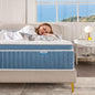 Rimensy Queen Mattress, 14 Inch Hybrid Mattresses in a Box, Individually Wrapped Pocket Coils Innerspring