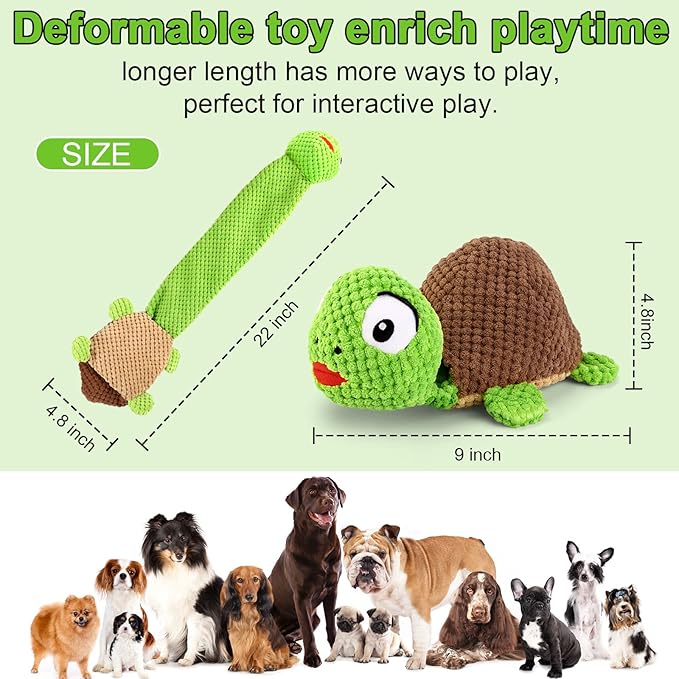 Dog Squeak Toys Dogs Enrichment Treat Dispensing Puzzle Toys Interactive Dog Toys for Large Medium Small Dogs-Mewly Pet