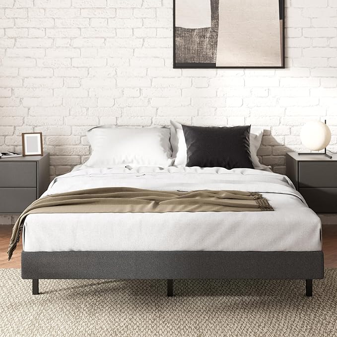ZINUS 5 Inch King WonderBox(TM) Smart Box Spring, Quick Assembly Mattress Foundation, Durable Metal Frame, Grey