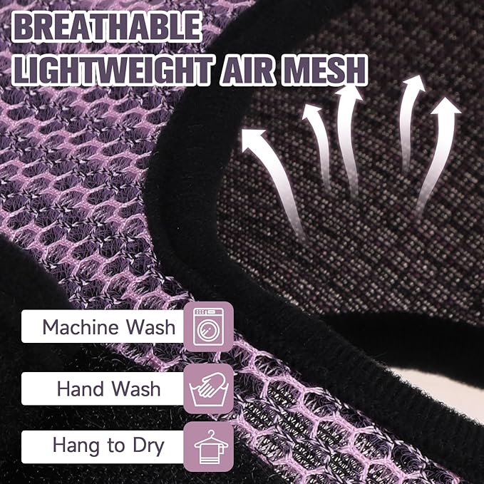 PAWCHIE Dog Grooming Hammock Harness for Dogs & Cats with Pet Nail Clipper Trimmer- Breathable Cat Hanger Sling for Trimming Clipping Nails-Dog Hammock Restraint Bag for Small Medium Large Dog,Pink XS-Mewly Pet