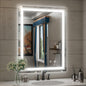 28x36 Inch LED Bathroom Mirror with Lights, Adjustable 3000K/4500K/6000K, Wall Mounted Lighted Bathroom Vanity Mirror, Memory Funtion, Stepless Dimmable, Anti-Fog, Horizontal/Vertical