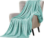 Walensee Fleece Blanket Plush Throw Fuzzy Lightweight (King Size 108x90 Light Blue) Super Soft Microfiber Flannel Blankets for Couch, Bed, Sofa Ultra Luxurious Warm and Cozy for All Seasons
