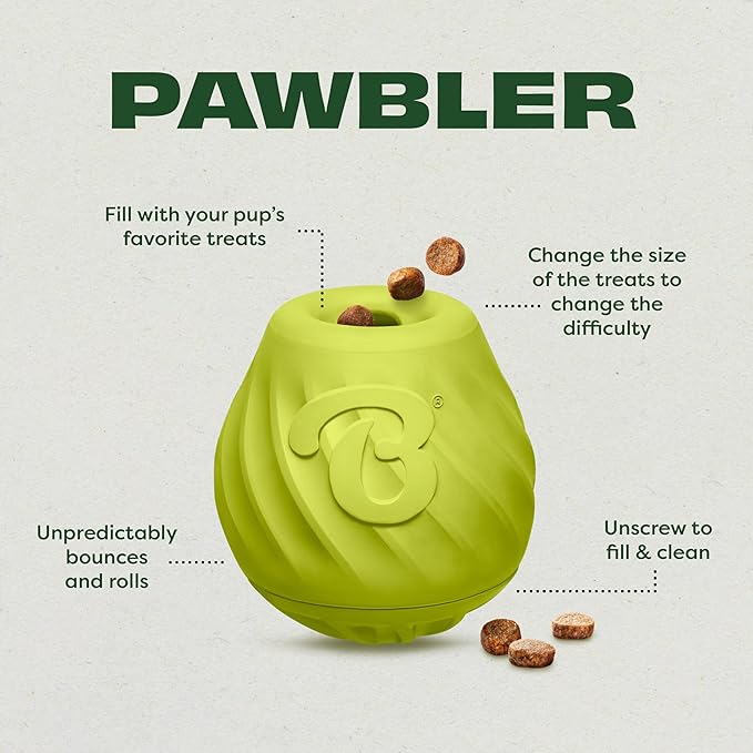 Benebone 3-Pack Ball/Bone Medium/Pawbler-Mewly Pet