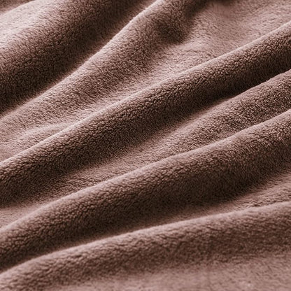 BEDELITE Fleece Blanket King Size Blankets for Bed, Luxury Plush Cozy Fuzzy Blanket 108x90 inches, Super Soft Warm Lightweight Throw Blanket All Seasons Suitable, Brown