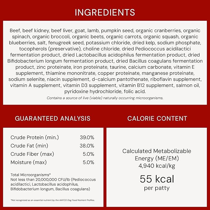 Stella & Chewy's Freeze-Dried Raw Dinner Patties - Remarkable Red Meat Blend - High Protein Grain-Free Puppy & Dog Food - Perfect For Picky Eaters - 14 oz-Mewly Pet