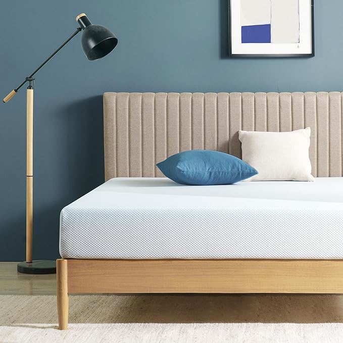 ZINUS 8 Inch Green Tea Cooling Memory Foam Mattress [New Version], Full, Fiberglass Free, Medium Firmness, Cooling Gel Foam, Certified Safe Foams & Fabric, Mattress in A Box
