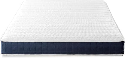 Mellow 8 Inch RENA Pocket Spring Mattress with Green Tea Memory Foam, King,Navy