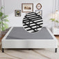 Full Box Spring, 9 Inch Metal Full Size Box Spring Only, Heavy Duty Metal Frame Mattress Foundation Support for 3000lbs, Easy Assembly, Noise Free, Non Slip