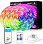 DAYBETTER Waterproof Led Lights for Bedroom, 100ft (3 Rolls of 32.8ft) Led Strip Lights, 900 LEDs Color Changing RGB 44 Keys Remote Controller, 12v for Outdoor Room Home Party Christmas Decoration
