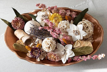 ANDALUCA Secrets of Spring Scented Potpourri | Made in California | Large 20 oz Bag + Fragrance Vial | Notes of Citron, Jasmine and Soft Woods | Floral Spring Home Fragrance