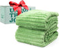GO Premium Ultra Soft Twin Blanket for Couch - Green Fleece for Living Room, Bedroom, Home Decor - Small Throw for Men, Women (60x80 Inches)