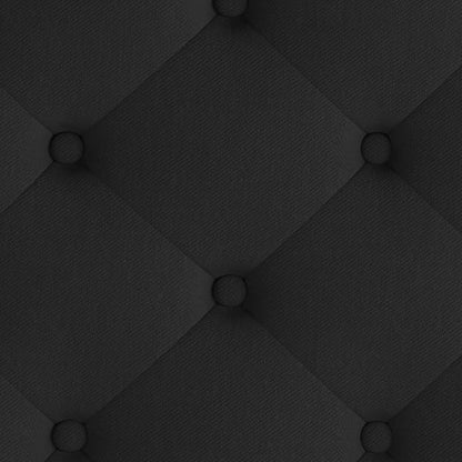 Flash Furniture Brighton Queen Size Tufted Upholstered Platform Bed in Black Fabric