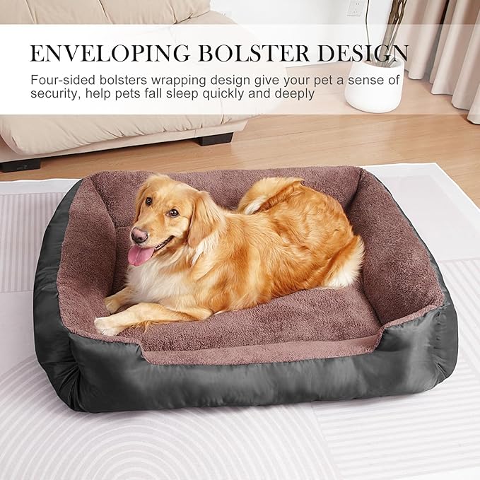 Dog Beds for Medium Dogs, Medium Dog Bed, Warming Soft Durable Pet Bed with Anti-Slip Bottom-Mewly Pet