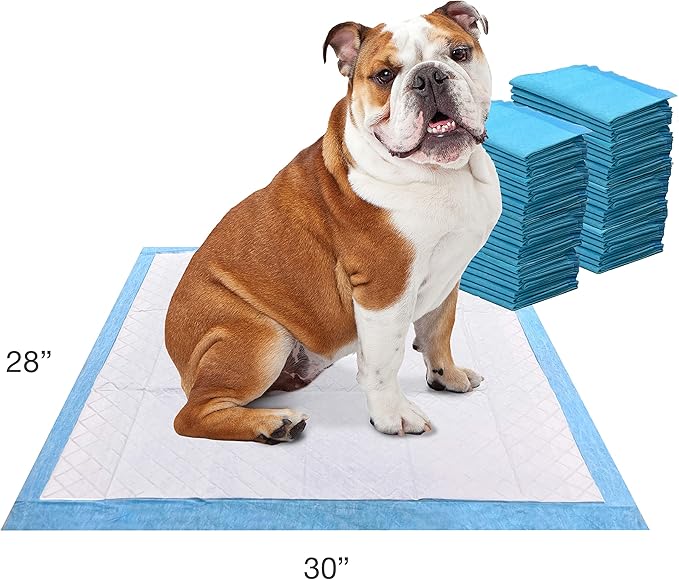 Four Paws Wee-Wee Odor Control with Febreze Freshness Pee Pads for Dogs & Puppies, Leak-Proof Dog Housebreaking Potty Training Floor Protection, Spring Fresh Scent, 22" x 23", 50 Count-Mewly Pet