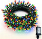 RPGT Christmas Tree Light 200 LEDs 73ft Green Cable Wire Fairy String Twinkle Lights Plug in 12 Modes for Xmas Party, Indoor,Outdoor, Garden, Wedding, Home Decoration (Multi Color)