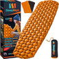 Ultralight Sleeping Mat - Inflatable & Compact Camping Air Mattress for Backpacking, Hiking- New