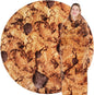 Jorbest Cookie Blanket Birthday Gifts for Women Men Teen Boys Girls, Double Sided Novelty Cookie Throw Blanket Funny Gifts for Adult Kids, 285 GSM Soft Flannel Food Blanket (Dark Brown, 60 inches)