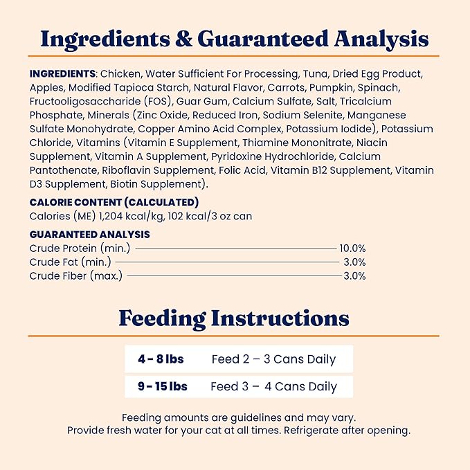 Solid Gold Wet Food Pate Flavorful Feast - 3 Count Sample Pack - Canned Cat Food Made with Real Chicken - Grain Free for Sensitive Stomach & Healthy Living-Mewly Pet