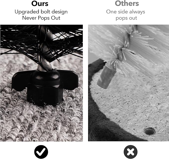 PetPrime Cat Arch Groomer Self Grooming Cat Back Scratcher Cat Brush Arch Massager Self Groomer Cat Scratcher Brush Upgraded Version With Interactive Butterfly For Indoor Cats-Mewly Pet