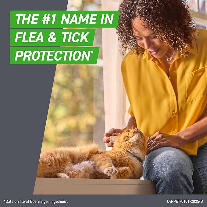FRONTLINE Plus Flea and Tick Treatment for Cats Over 1.5 lbs. 6 Treatments-Mewly Pet