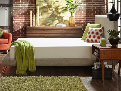 Live and Sleep Classic 12 Inch Medium Firm Memory Foam Mattress - Bed in a Box with Firm Body Support, CertiPUR Certified - RV Short Queen Size