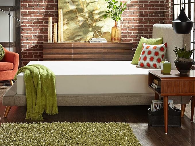 Live and Sleep Classic 12 Inch Medium Firm Memory Foam Mattress - Twin Extra-Long Bed in a Box with Firm Body Support, CertiPUR Certified - Twin XL Size