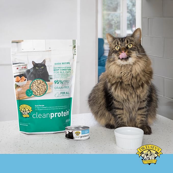 Dr. Elsey's cleanprotein Tuna Recipe Wet Cat Food (Case of 24), 2.75 oz Canned Food-Mewly Pet