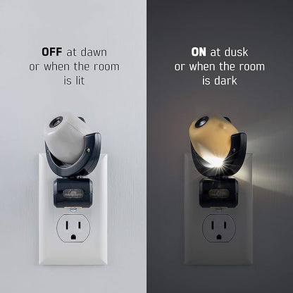 Projectables Mandalorian LED Night Light, Star Wars, Projector, Galaxy Light, Plug-in, Dusk to Dawn, Grogu, For Kids, Adults, Ideal for Bedroom, Playroom, Nursery, Bathroom, 53216