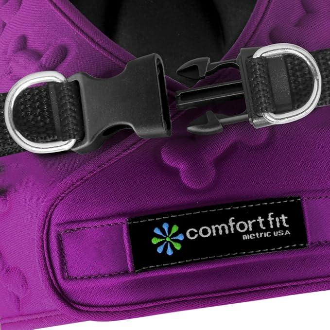 Comfort Fit Dog Harness No Pull No Escape Harness Adjustable Buckles Soft Padded Reflective Choke Step in Dog Vest with Easy Control Handle for Small Medium Large Dogs & Puppies-Mewly Pet