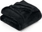 Utopia Bedding Fleece Blanket California King Size Black 300GSM Luxury Fuzzy Soft Anti-Static Microfiber Bed Blanket (102x96 Inch)