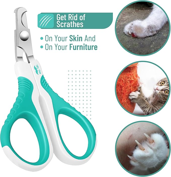 Mr. Pen- Cat Nail Clipper, Sky Blue Cat Nail Trimmer, Cat Nail Clippers, Cat Claw Clippers, Cat Clippers for Nails, Pet Nail Clippers, Kitten Nail Clipper, Small Dog Nail Clipper Cat Claw Trimmer-Mewly Pet
