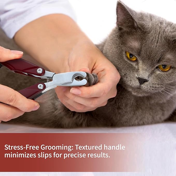 Dog Nail Trimmers & Dog Nail Clippers for Grooming - Small Dog Nail Clippers - Safe and Easy Stainless Pet Supplies-Mewly Pet