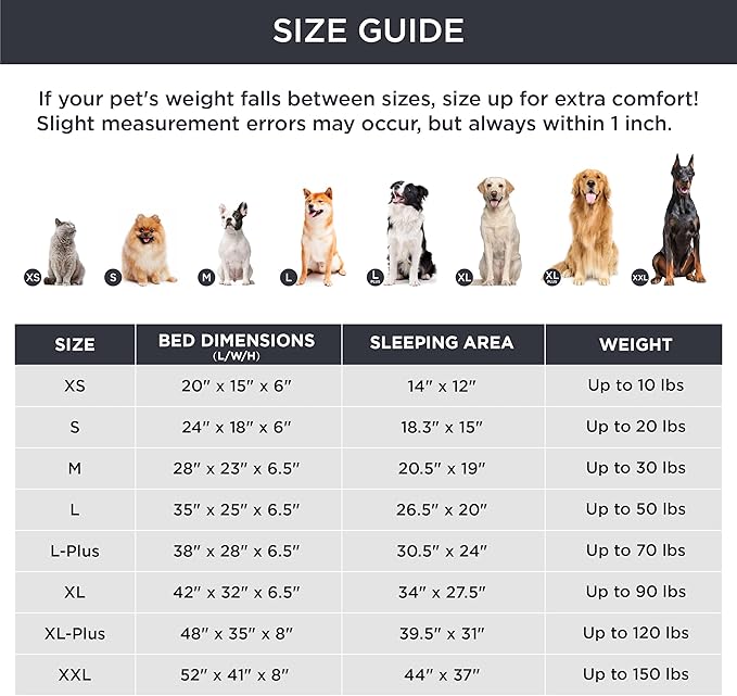 Bedsure Orthopedic Dog Beds Large Sized Dog - Washable Large Dog Cat Bed Waterproof, Comfort Dogs Couch Sofa with Washable Removable Cover, Pet Bed with Nonskid Bottom, Ivory, 35"-Mewly Pet