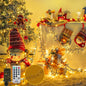 50FT 1000 LED Cluster Christmas Lights, Christmas Tree Lights Outdoor Indoor with 8 Modes & Timer & Remote, Firecrackers String Lights Waterproof for Garland Party Xmas Decorations, Warm White