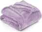 Utopia Bedding Fleece Blanket Twin Size Lilac 300GSM Luxury Anti-Static Fuzzy Soft Microfiber Bed Blanket (60x80 Inch)