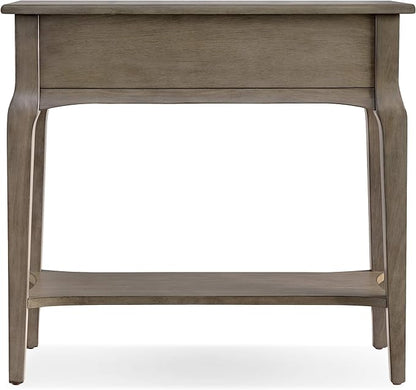 Leick Home Stratus Condo/Apartment Stand Hall Table, Smoke Gray
