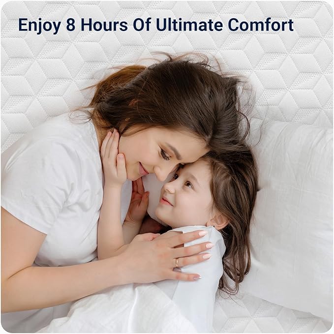 Avenco Twin Size Mattress 8 Inch, Memory Foam Twin Mattress in a Box for Comfort Sleep & Pressure Relief, CertiPUR-US Certified for Medium Firm Mattresses