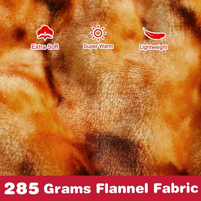 Jorbest Cookie Baby Blanket, 285 GSM Soft Flannel Swaddle Blanket Funny Gifts for Baby Shower Boys and Girls, Cookie Blanket for Toddler Newborn (Dark Brown, 36 inches)