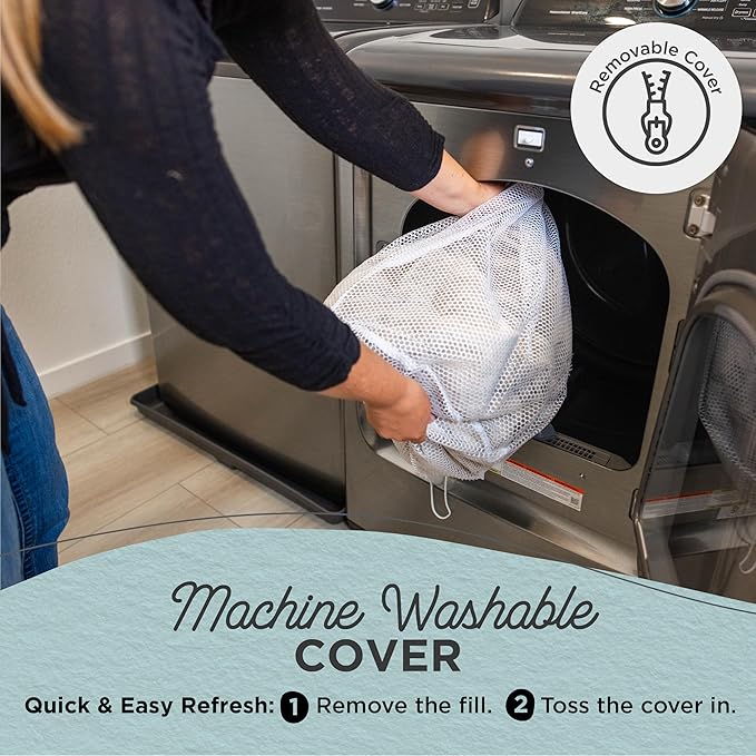 Best Friends by Sheri Lux Lounge Bed Calming Faux Fur Dog Bed, Gray, Medium, 30" x 20"-Mewly Pet