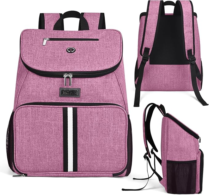 BAGLHER丨Dog Travel Bag, Airline Approved Pet Supplies Backpack, Dog Travel Backpack with 2 Silicone Collapsible Bowls and 2 Food Baskets-Mewly Pet