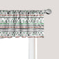 Ambesonne Tribal Window Valance, Style Traditional Aztec Pattern Old Fashioned Hippie Boho Influences, Curtain Valance for Kitchen Bedroom Decor with Rod Pocket, 42" x 12", Sea Green