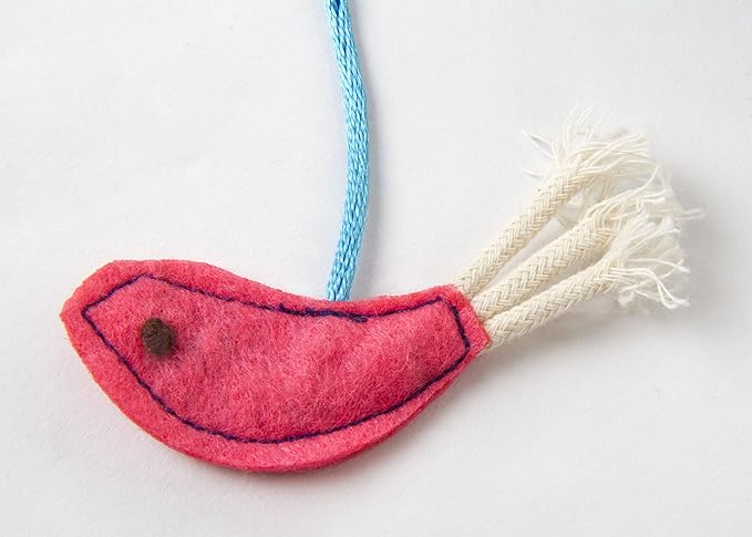 Petlinks Hide & Peek Pelican Plush Catnip Cat Toy - Multi Color, One Sisze-Mewly Pet