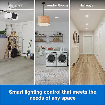 Lutron Caseta Original Smart Light Switch Kit w/ Wall Plate and Smart Hub, Compatible w/ Alexa, Apple Home, Google Home, Single-Pole/3 Way, 5 Amp, P-BDG-PKG1WS