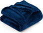 Utopia Bedding Fleece Blanket Twin Size Navy 300GSM Luxury Anti-Static Fuzzy Soft Microfiber Bed Blanket (60x80 Inch)