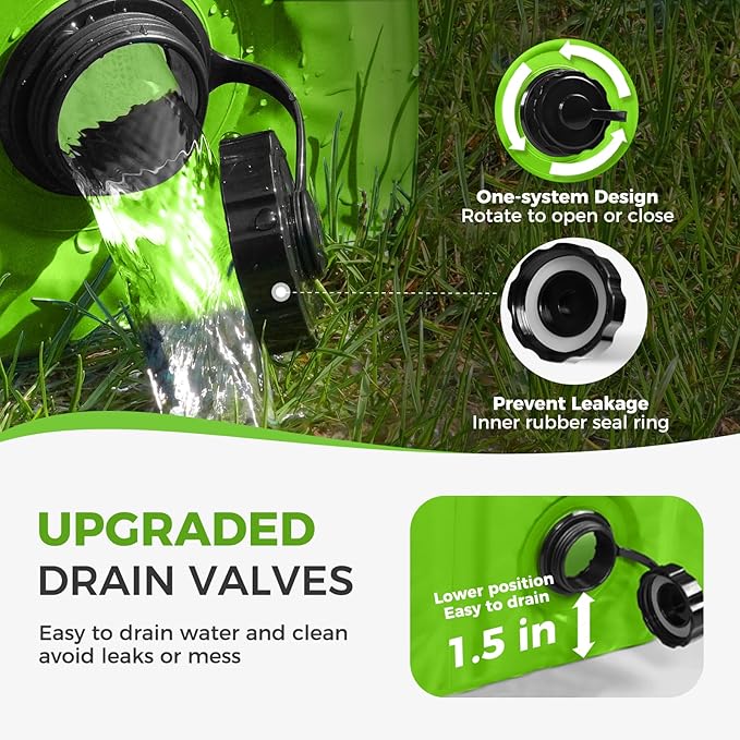 Furrybaby Dog Pool, Foldable Dog Pools for Large Dogs Portable Kiddie Pool Pet Doggie Wading Swimming (Green 63'') Indoor and Outdoor-Mewly Pet