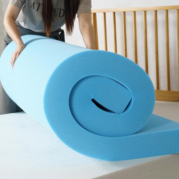 ZINUS 4 Inch Green Tea Cooling Gel Memory Foam Mattress Topper, Smaller, More Convenient WonderBox Packaging, Cooling Gel Foam, Pressure-Relieving Design, CertiPUR-US Certified, Twin